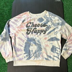Tye dye sweatshirt